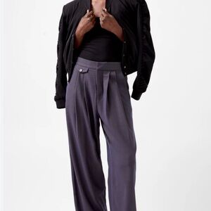 French Connection Carmine Flannel Trousers sz 14 NWT